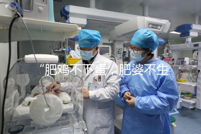 “肥雞不下蛋,肥婆不生娃”肥胖正在影響你的試管嬰兒成功率