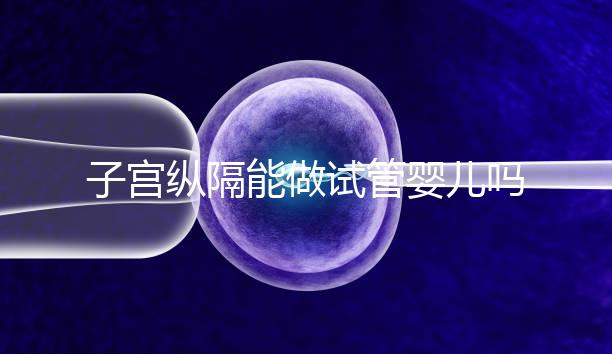 子宮縱隔能做試管嬰兒嗎？妊娠成功率給你最終答案