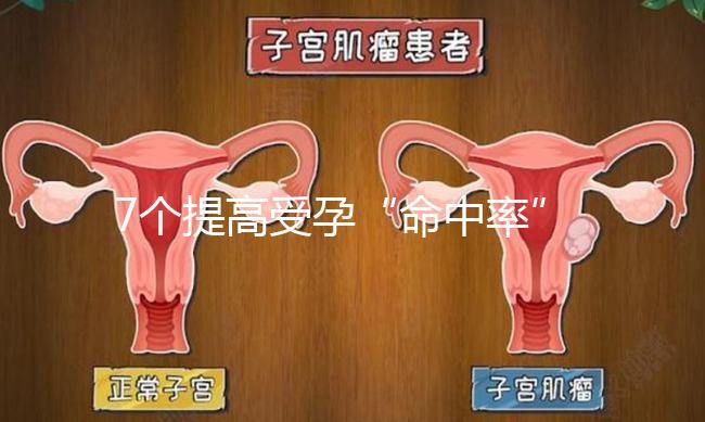 7個(gè)提高受孕“命中率”的訣竅,還不快快收入囊中!